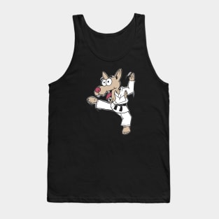 Karate dog Tank Top